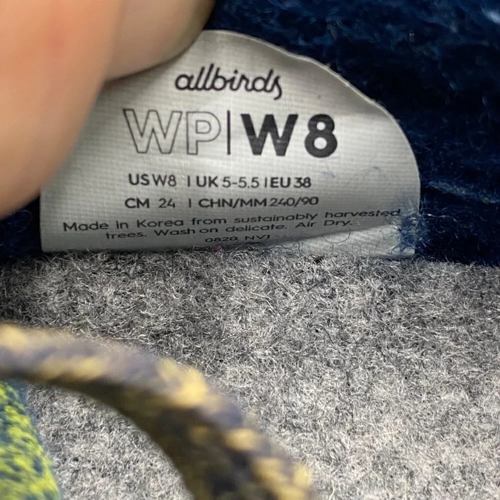 allbirds size excellent